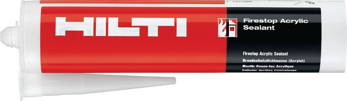 Противопожарный акриловый герметик HILTI CP 606 310 ml бел.