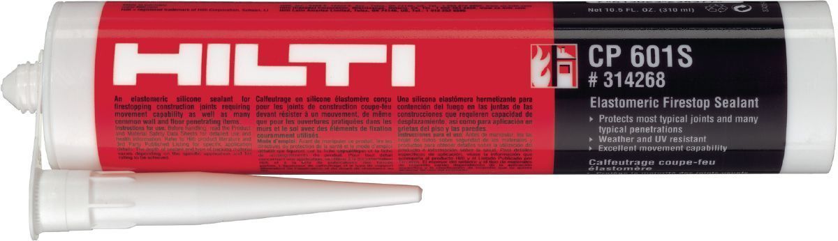 Противопожарный силиконовый герметик HILTI CP 601S